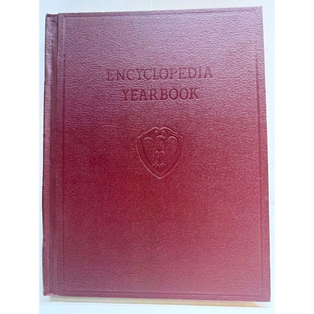 1974 Collier's Encyclopedia Yearbook Covering The Year 1973 Vintage Hardcover